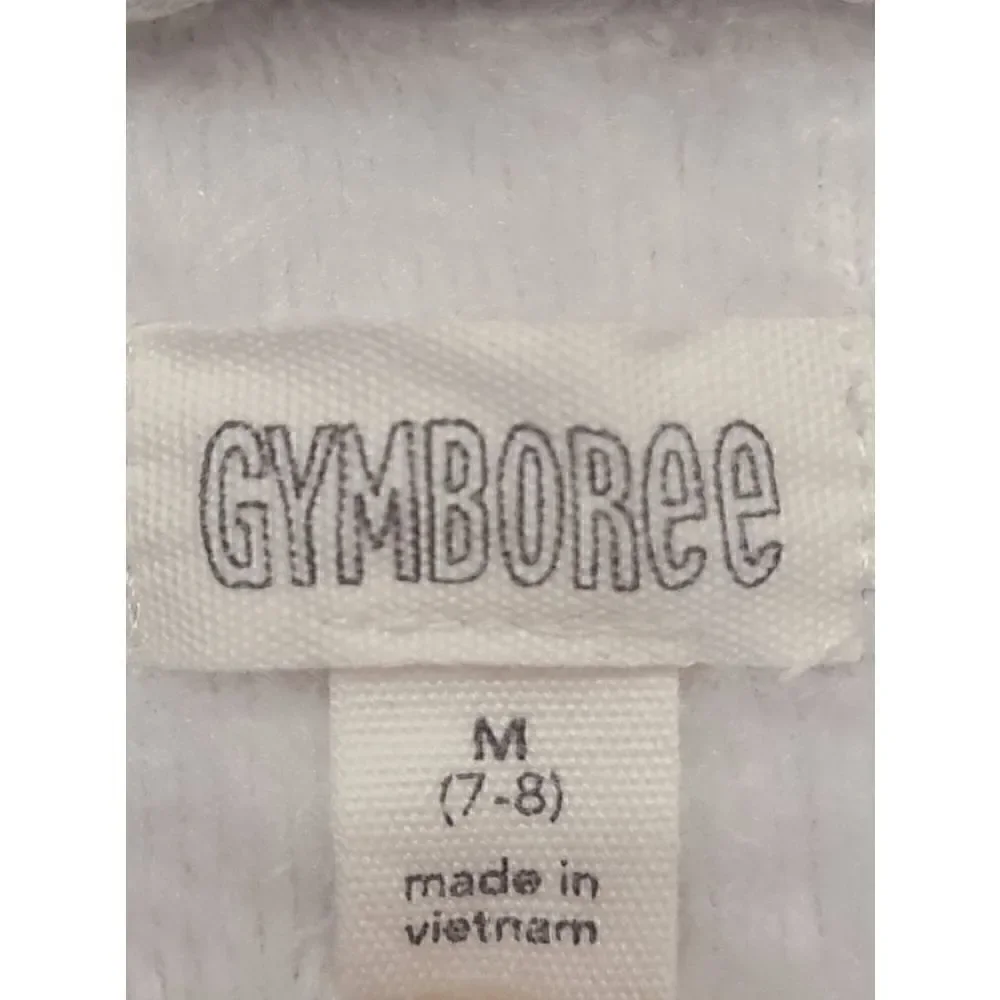 🙂 Gymboree Boy's Like A Boss Varsity Long Sleeve Smile Snap Sweat Jacket Size M